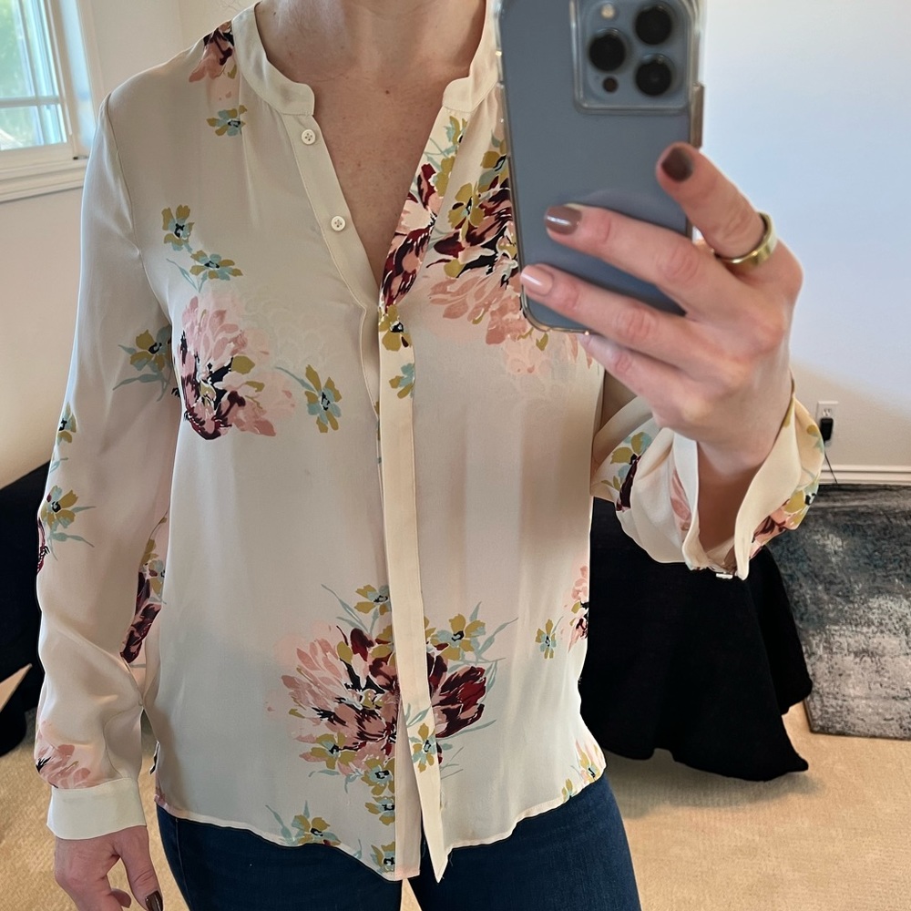 Silk Joie blouse